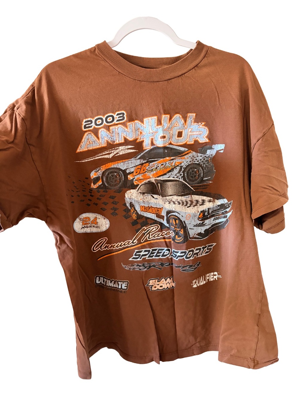 Oversized Printed Racing T-Shirt - Picture 2 of 4
